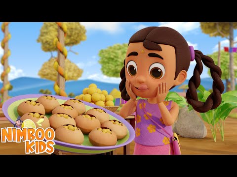 Pani Puri Wala Aaya, पानी पूरी वाला आया, Nimboo Kids Funny Nursery Rhymes in Hindi