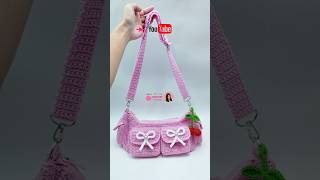 How to Crochet an Organiser Bag | Cute & Very Useful!
