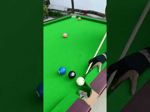 Amazing Knuckle Trick Shot On Real.Snooker #snooker #shorts