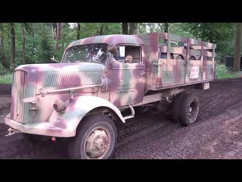 German Trucks in WWII, Borgward B 3000, Ford V3000, Opel Blitz and Maultier #ww2 #military #history