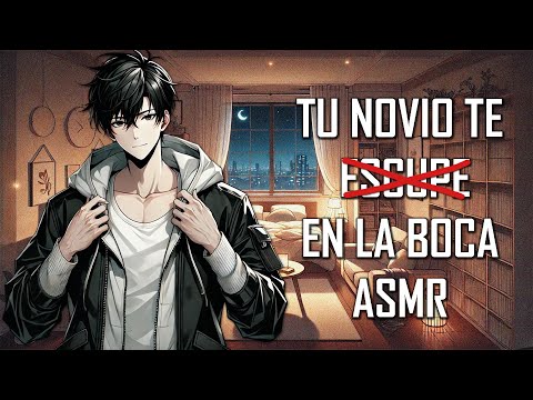 ASMR | Tu novio te e̷s̷c̷u̷p̷e̷ en la boca ⛓ | Roleplay | Español