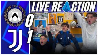 🤫 MUTI!!! CONTRO TUTTI! UDINESE - JUVENTUS 0-1 | LIVE REACTION TIFOSI JUVENTINI 