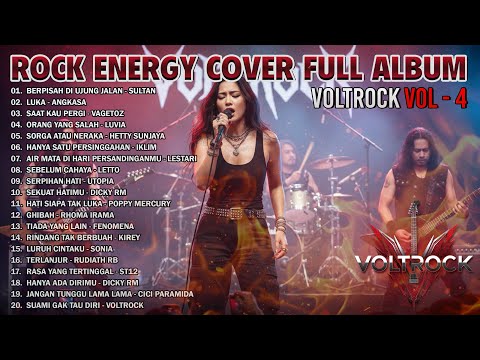 KUMPULAN LAGU INDONESIA VERSI ROCK ENERGI | Cover by VOLTROCK Vol - 4