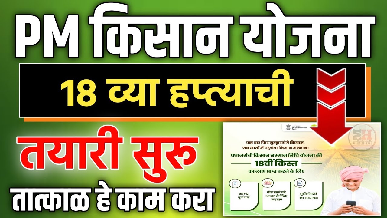 Pm Kisan Yojana List  October 18, 2024