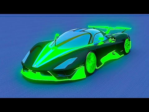 1 MILLION HP SSC Tuatara Aggressor Alien Engine - Top Speed Test at Endless Floor