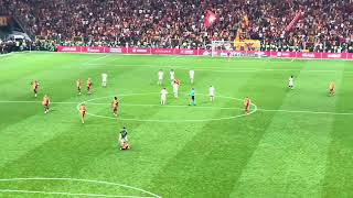 Galatasaray Antalyaspor Maçının Son 10 Dakikası Kesintisiz Tribün Çekim #şampiyongalatasaray 