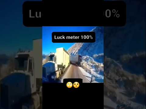 Trucker Got Lucky #wtfmoment #lucky #trucker