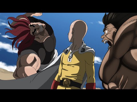Saitama vs Yujiro & Pickle Full Part