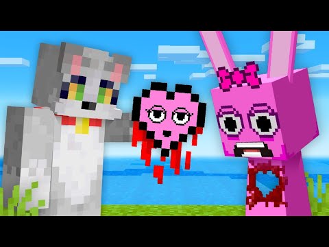 Minecraft PERO hay CORAZONES de SPRUNKI