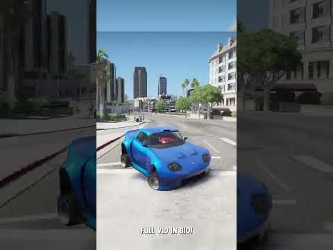 everytime i CRASH my SUPERCAR gets LONGER... GTA 5 RP