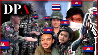 [ Thai Cambodia War Footages ] FIGHTING IN THE ANCIENT RUINS! Thai Navy firing! RCA shoot down drone