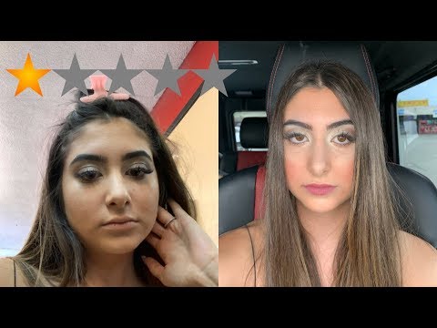 I WENT TO THE WORST REVIEWED MAKEUP ARTIST IN LA | Nicolette Gray