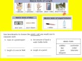 Measurement Units and Benchmarks