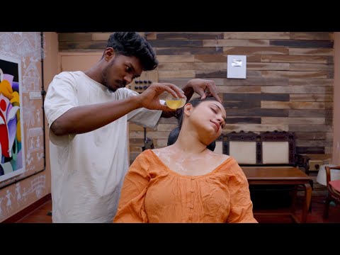 Soothing Neck Massage for Gorgeous Girl | ASMR Tingles & Sleep