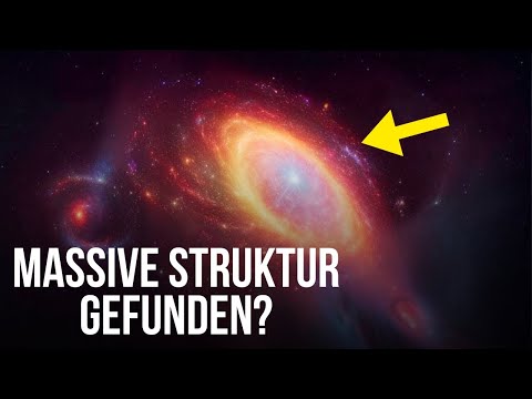 Das James-Webb-Teleskop hat eine uralte Struktur entdeckt, in der sich ein Quasar-Trio befindet!