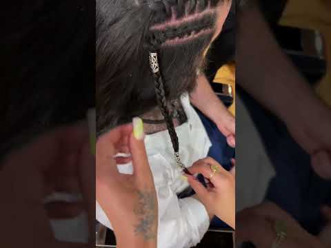 Braids… #shorts #hairstyle #hairtutorial #braids #geoviking #beard