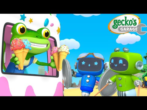 🎶 Ice Cream Band on Wheels! 🍦| Gecko's Garage 🚚 | Cartoons For Kids | Toddler Fun Learning