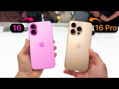 iPhone 16 vs 16 Pro - Which to choose?!