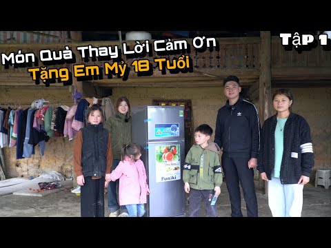 NÙNG VLOG Trao Tặng Món Quà Ý Nghĩa Cho Em Mỷ 18 Tuổi, Mỷ Xúc Động Bật Khóc..!