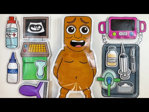 ✨Tung Tung Tung Sahur Pregnancy process🤰 delivery of a newborn #italianbrainrot #asmr