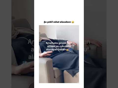 Şu şekil rahat olucaksın 😂