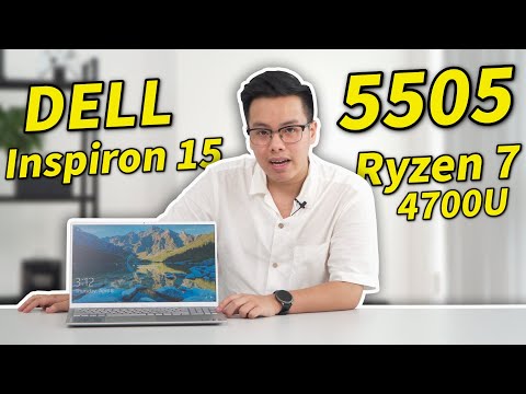 (VIETNAMESE) (Review) Dell Inspiron 15 5505 (2021) - AMD Ryzen 7 - 4700U - Ultrabook Mạnh Mẽ & Đa Năng #LaptopAZ