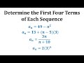Understanding Sequences and Their Terms
