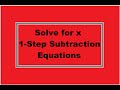 Inverse Operations and Equation Solutions