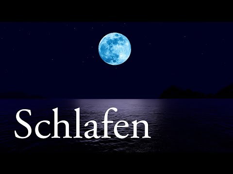 Einschlafmusik Mit Entspannend Meer und Mond Nachtlandschaft - Entspannungsmusik