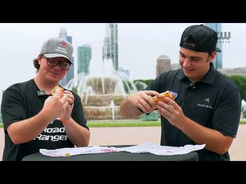 Sam Mayer & Sheldon Creed rank 5 different Hot Dogs in Chicago | 2025 NASCAR XFINITY Series