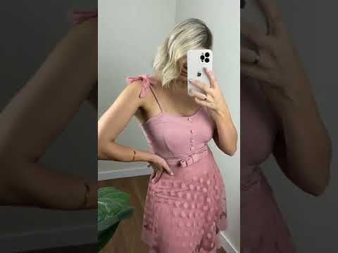 Vestido Godê Boneca Rose