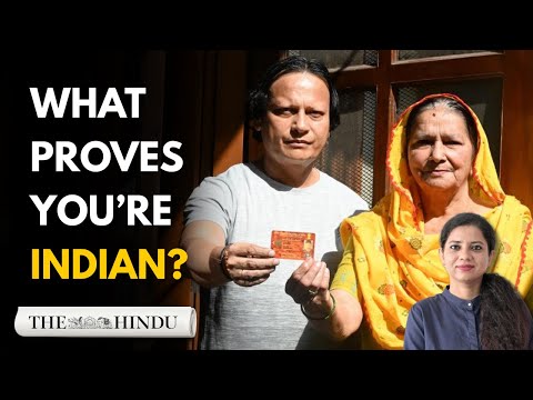 YouTube video thumbnail: What Proves you’re Indian? The Citizenship Maze | The Hindu Explains