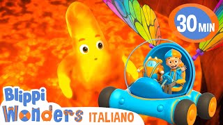 Cosa Succede Quando un Vulcano Eruzione? 💥🌋| Blippi in Italiano | Video educativi per bambini