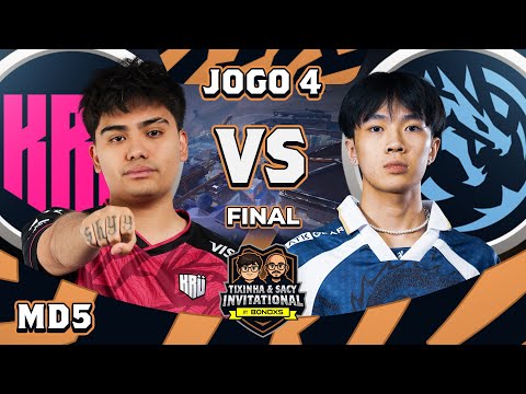 MELHORES MOMENTOS KRU vs LEVIATAN | JOGO 04 | GRANDE FINAL | MD5