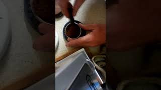 crude and quick vid, single shot light roast gcp w/dimmer mod
