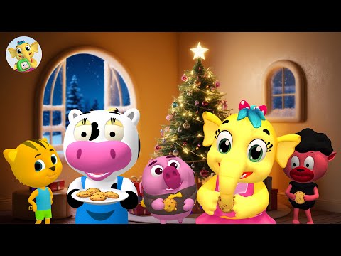 Happy New Year Songs- Play Best Nursery Rhymes with Emmie the Elephant | Animal Happy New Year Songs