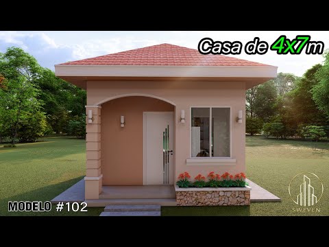 Casa de 4x7m