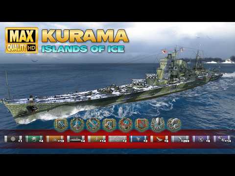 Cruiser Kurama  4k Base XP in Arms race   World of Warships