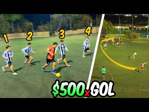 REGALÉ DINERO POR CADA GOL Y ASISTENCIA EN EL PARTIDO MÁS COMPLICADO😱 Reto Foko #7