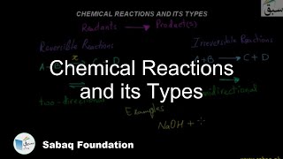 Chemical Reactions and its Types