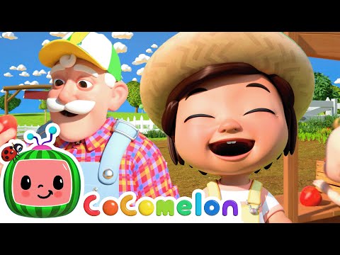 Counting Apples At The Farm | CoComelon - Nursery Rhymes with Nina