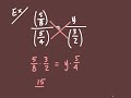 Solving Proportions and Complex Fractions
