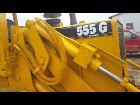 1992 John Deere 555G Crawler Track Loader For Sale...