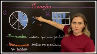AULA DETALHADA SOBRE FRAÇÃO 6º ANO! EXPLICAÇÃO NUMERADOR E DENOMINADOR! APRENDA MATEMÁTICA AGORA!