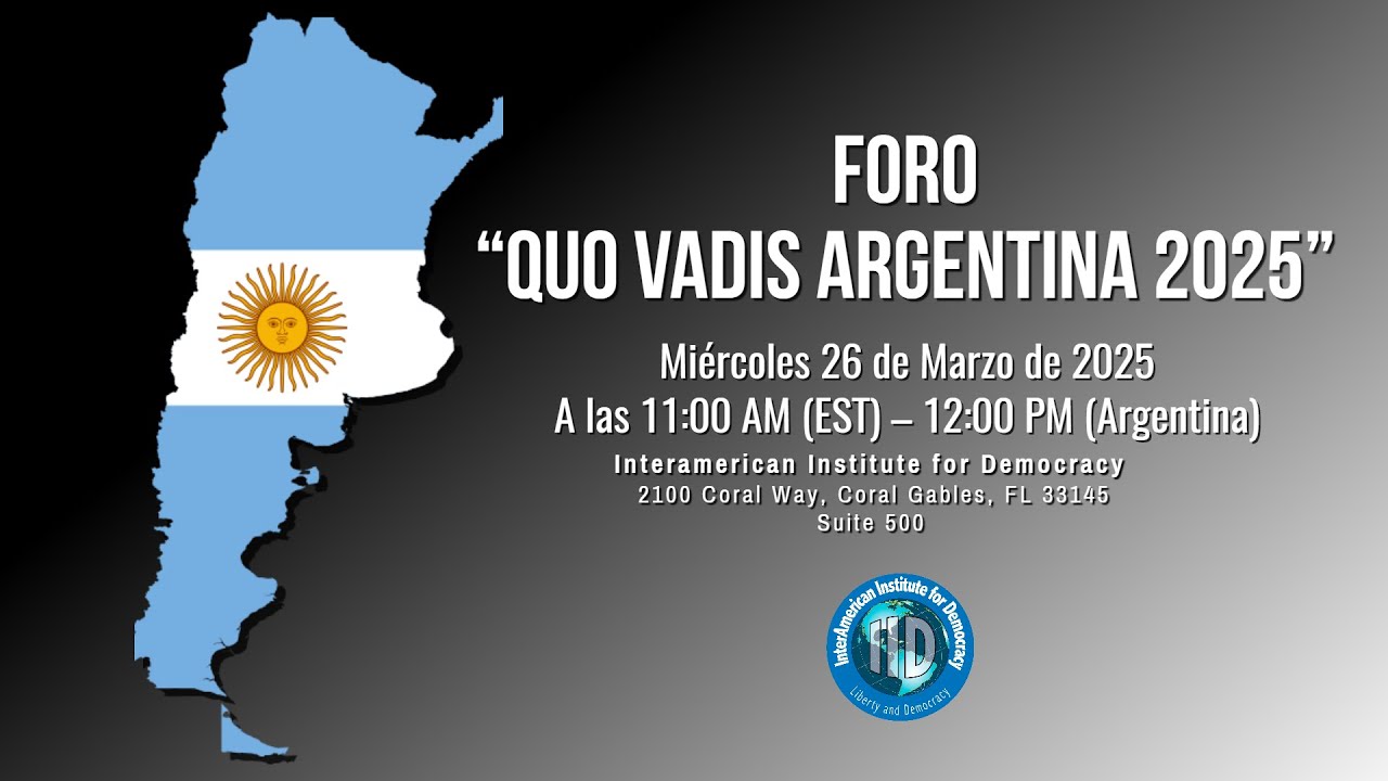 Foro “Quo Vadis Argentina 2025”