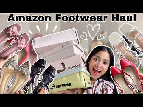 HUGE AMAZON FOOTWEAR 👠👡HAUL UNDER BUDGET || Affordable Heels