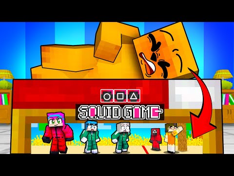 Construimos los SQUID GAMES en LA BASE SECRETA de Mi Amigo