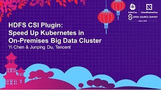 HDFS CSI Plugin: Speed Up Kubernetes in On-Premises Big Data Cluster