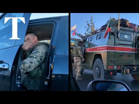 Hundreds of Russian troops flee Syria