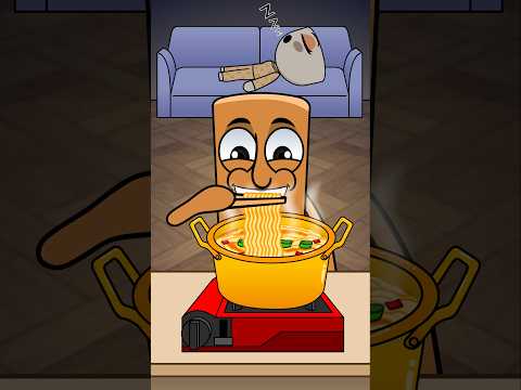 I secretly eat ramen
